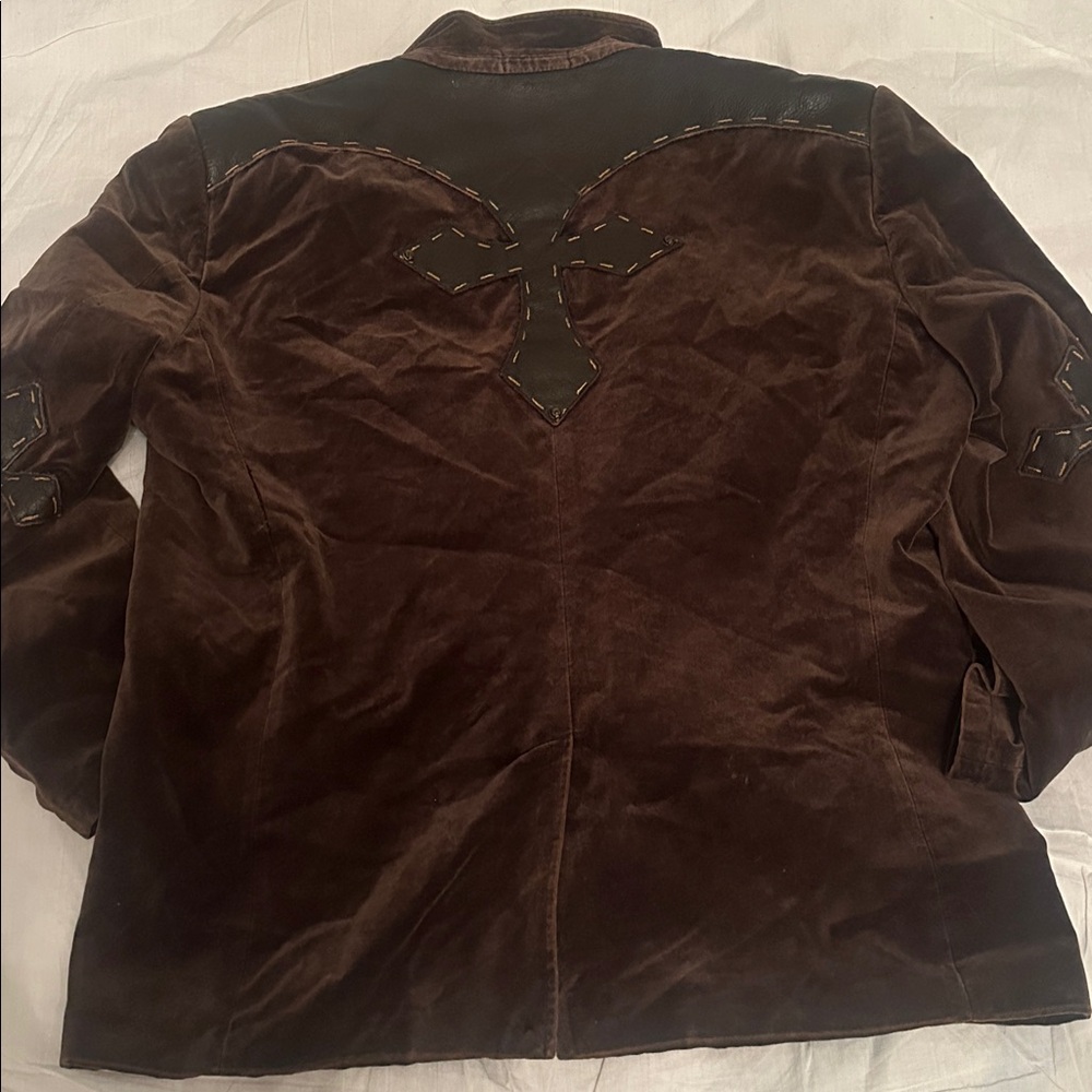 AFFLICTION Y2K VELVET BLAZER